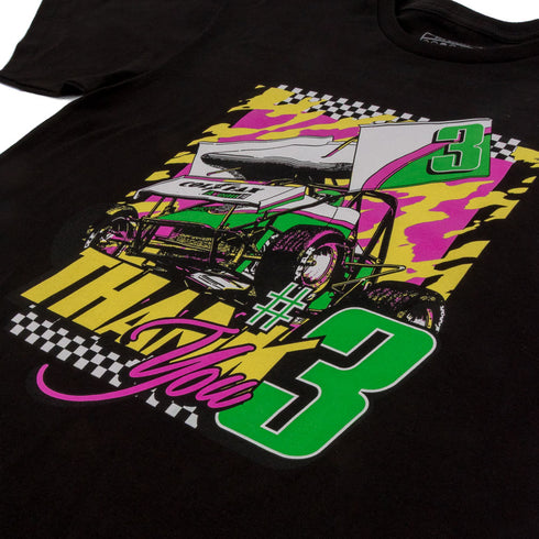 Thank You - 303 Boards X Thank You Sprint Car Shirt (Black/White)